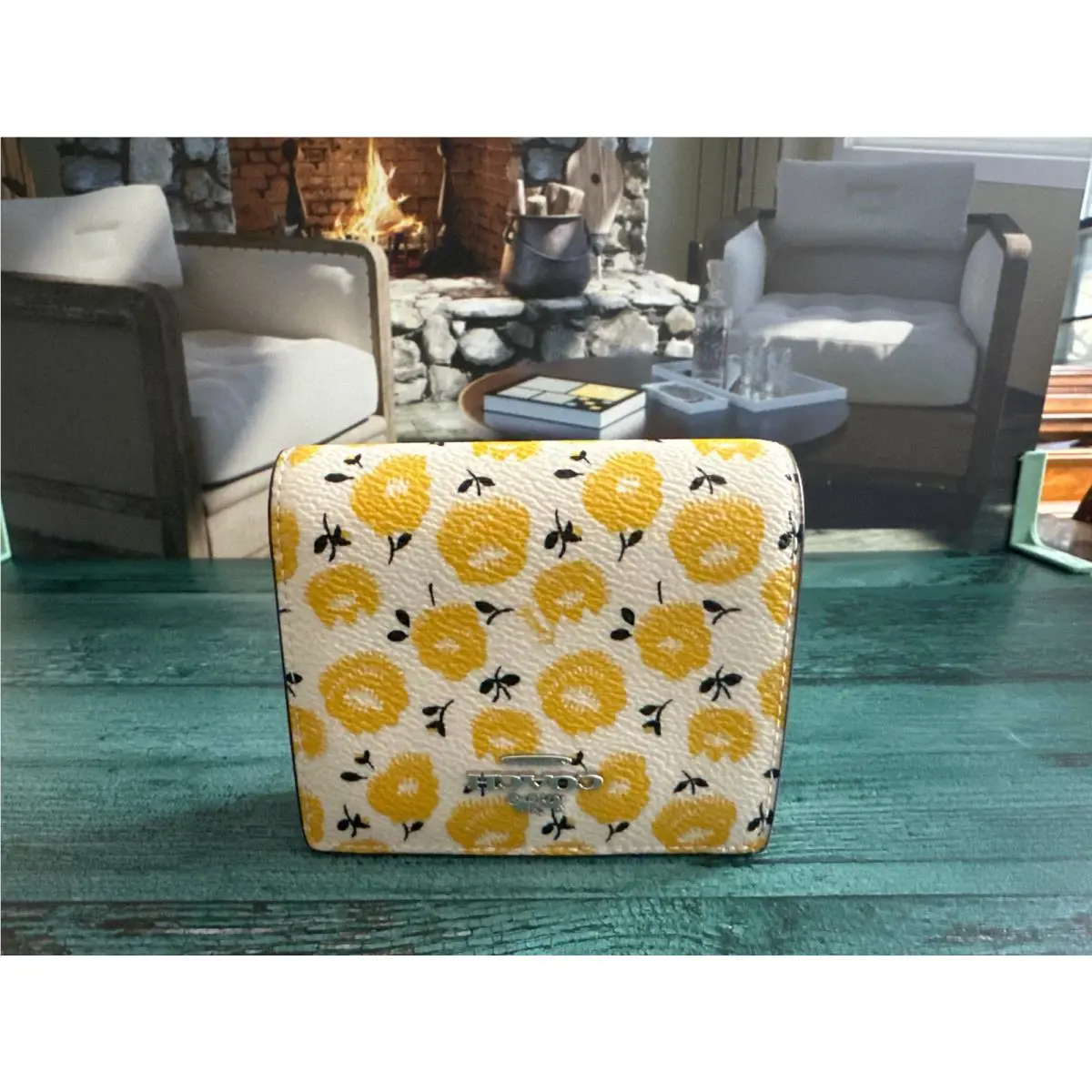 BN  Snap Wallet Credit Card ID Pick One CB076 CHALK BUTTERCUP MULTI by Coach