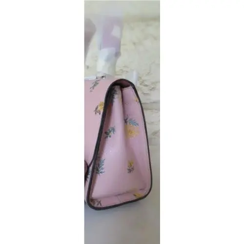 Coach  bag  - Tilly Top Dandelion Chain Crossbody Tri-fold - Pink, Manufacturer: Silver Blossom Multi, Lining: Pink