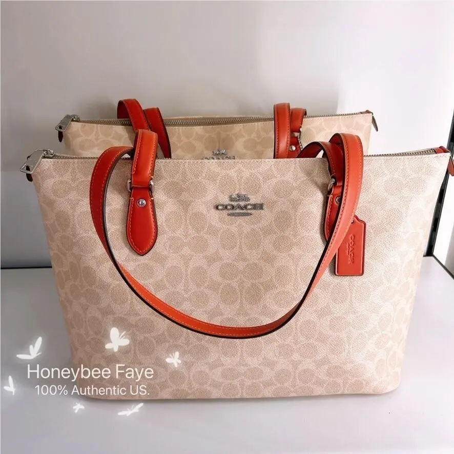 Coach Gallery Tote Bag In Signature Canvas CW381/CV402