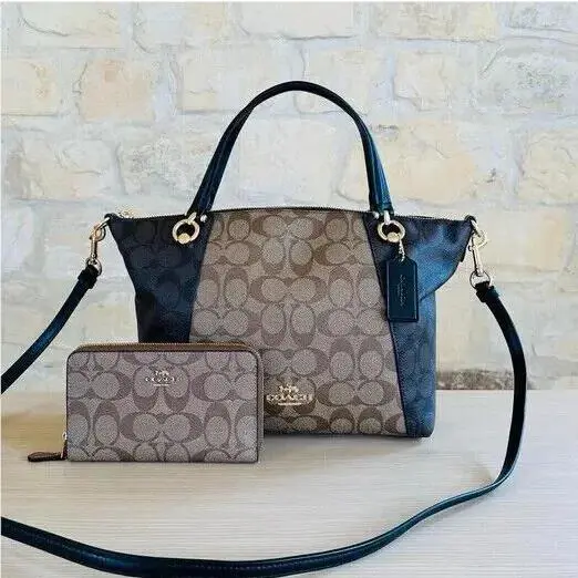 Kacey Satchel Bag Refined Pebble Leather Multi Purse Tote/wallet Option by Coach