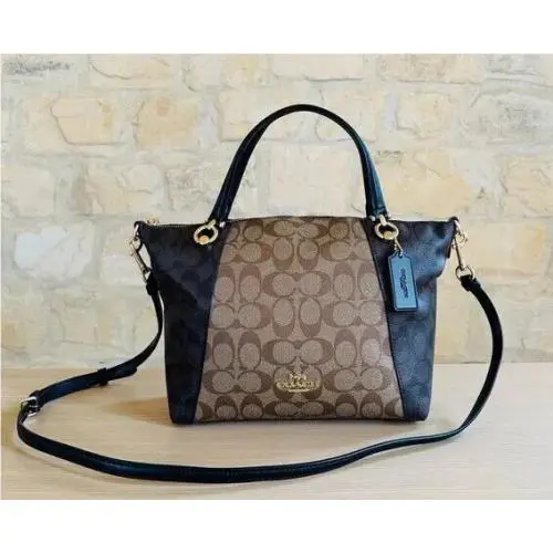 Kacey Satchel Bag Refined Pebble Leather Multi Purse Tote/wallet Option handbag by Coach