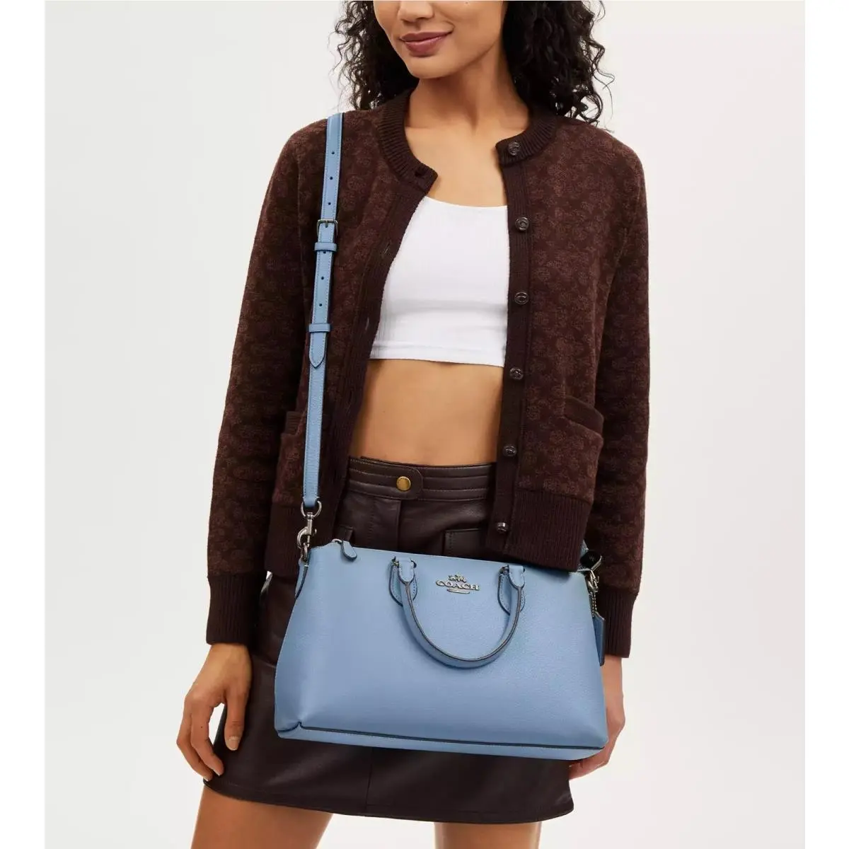 Coach  bag  - CR157 Gold/Brown Black, Exterior: Multicolor