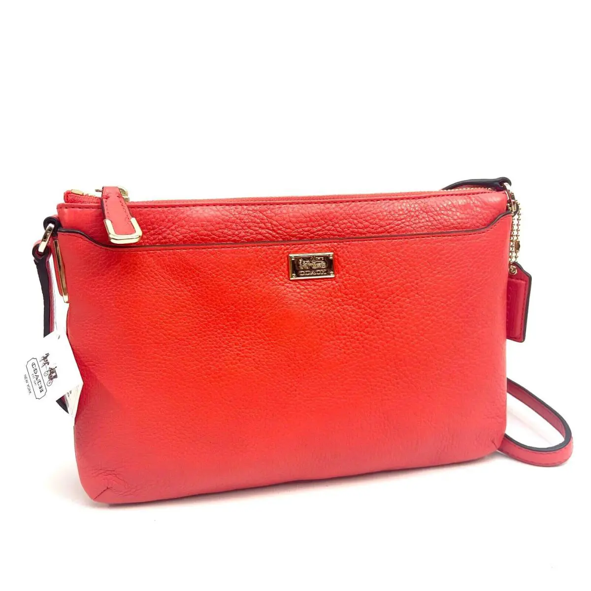 Madison Leather Swingpack Love Red by Coach