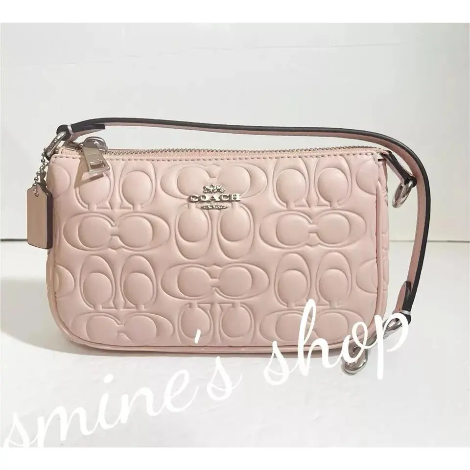 Nolita 19 In Signature Leather CZ456 CZ456/ Silver/Blush by Coach