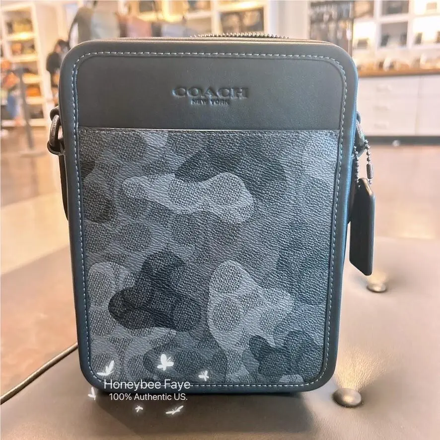 Coach Men’s Sullivan Crossbody In Signature/camo/floral CP178/CW388/cw334