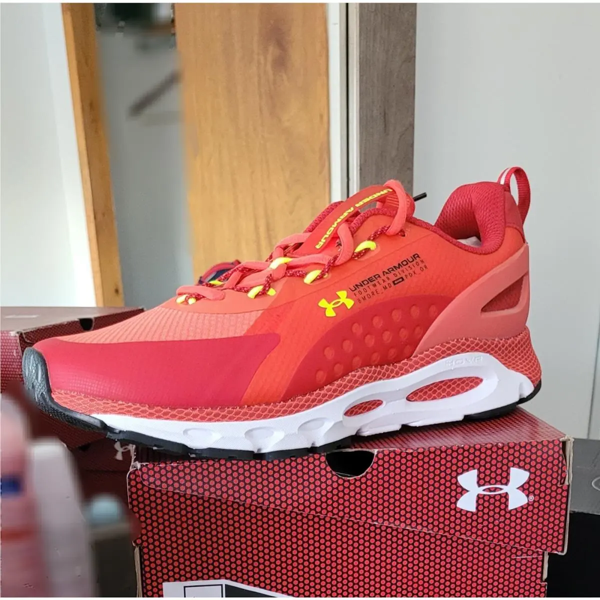 Under Armour shoes - Under Armour UA HOVR Infinite Summit 2 - 3023633-601 - Red 2