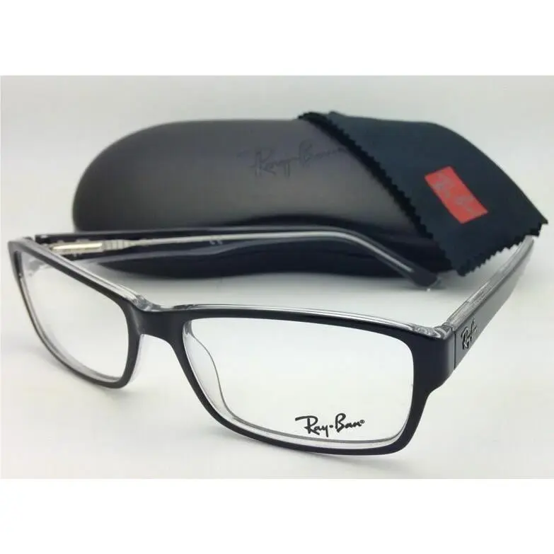 Ray-ban Eyeglasses Highstreet RB 5169 2034 54-16 Black Clear W/demo Lenses
