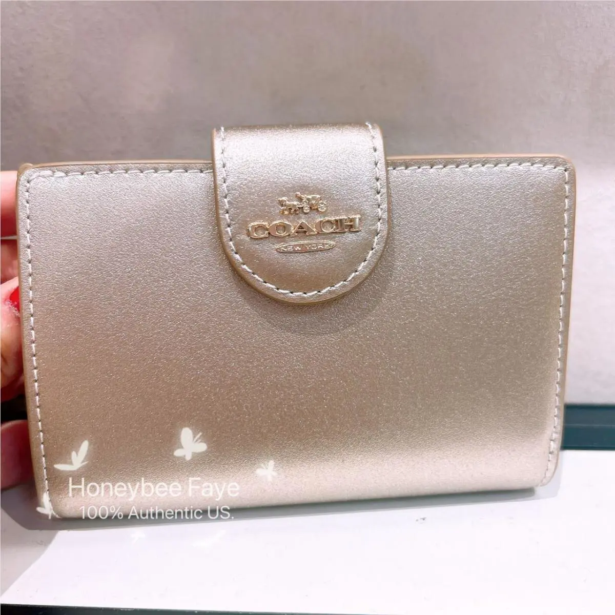Coach Medium Corner Zip Wallet CW528 Holiday Gift