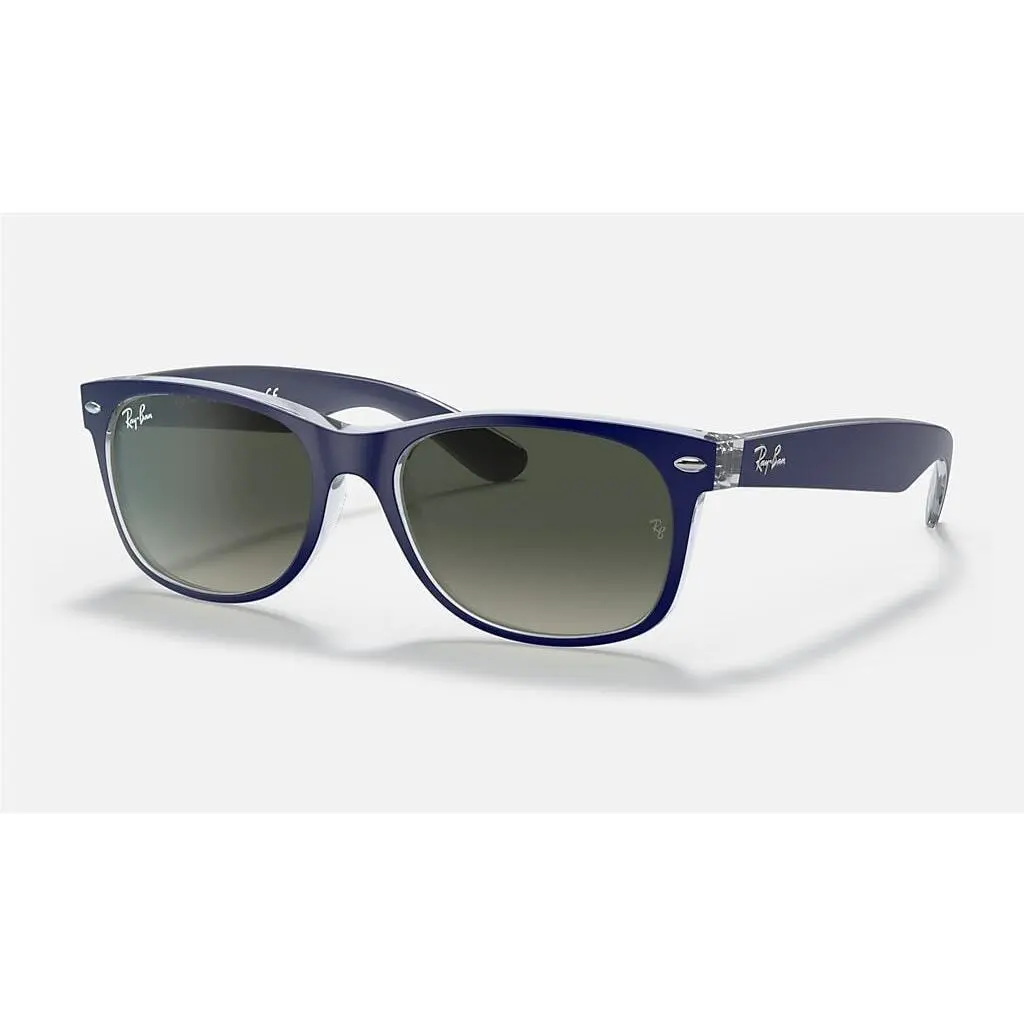 Ray-ban New Wayfarer Color Mix Wayfarer Color Mix Blue/grey Gradient 52 mm Sunglasses RB2132 605371 by Ray-Ban