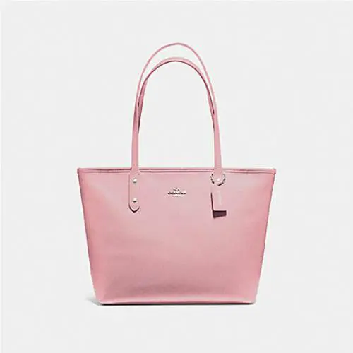 Crossgrain Leather City Zip Tote F58846 F294887 F57522 F38161 F37785 Blush 2 by Coach