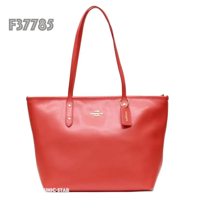 Crossgrain Leather City Zip Tote F58846 F294887 F57522 F38161 F37785 Water Melon by Coach