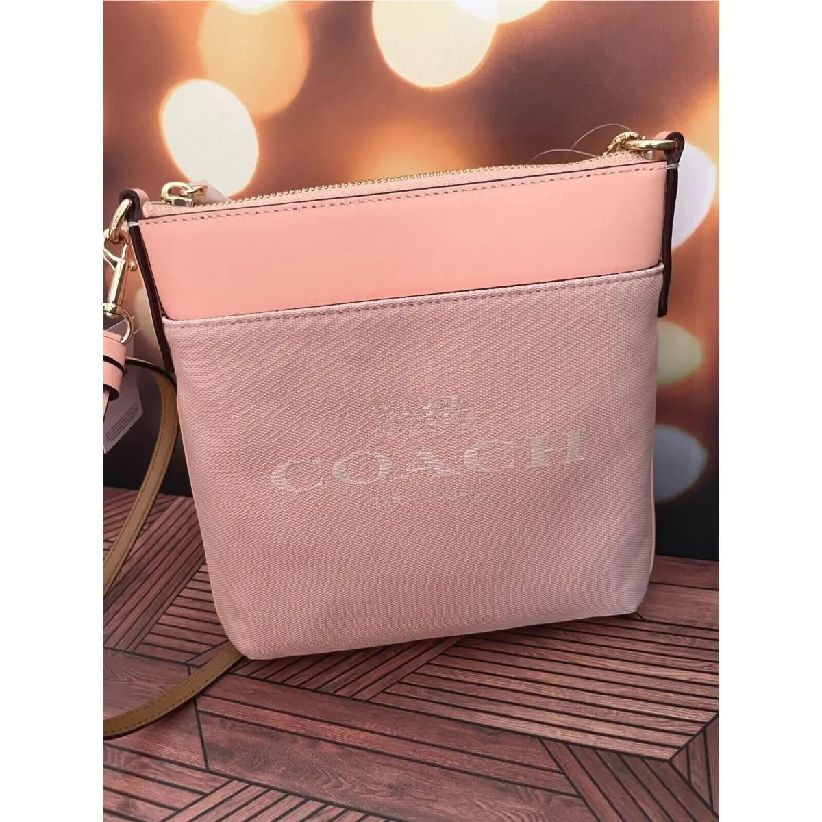 Kitt Messenger Crossbody Faded Blush by Coach