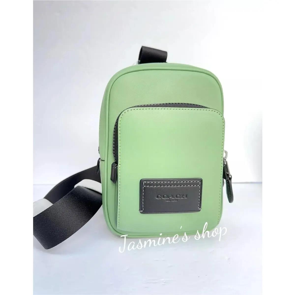 Track Pack 14 /racer Sling Pack CX071/CW317/CR308/CO760 CR308/soft green by Coach