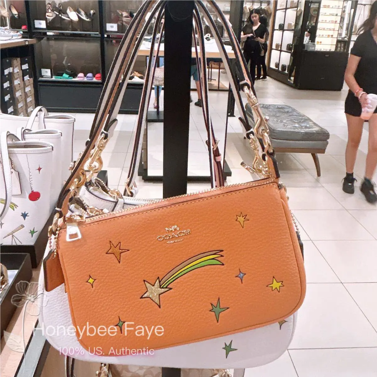 Coach X Observed By Us Nolita 19 In Leather with Star Print CU470/CU406