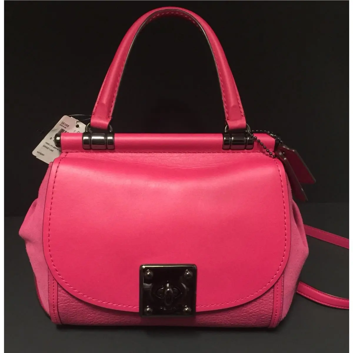 Coach  bag  - NOMAD - NOMAD - SIZE - fuchsia, Exterior: Fuchsia