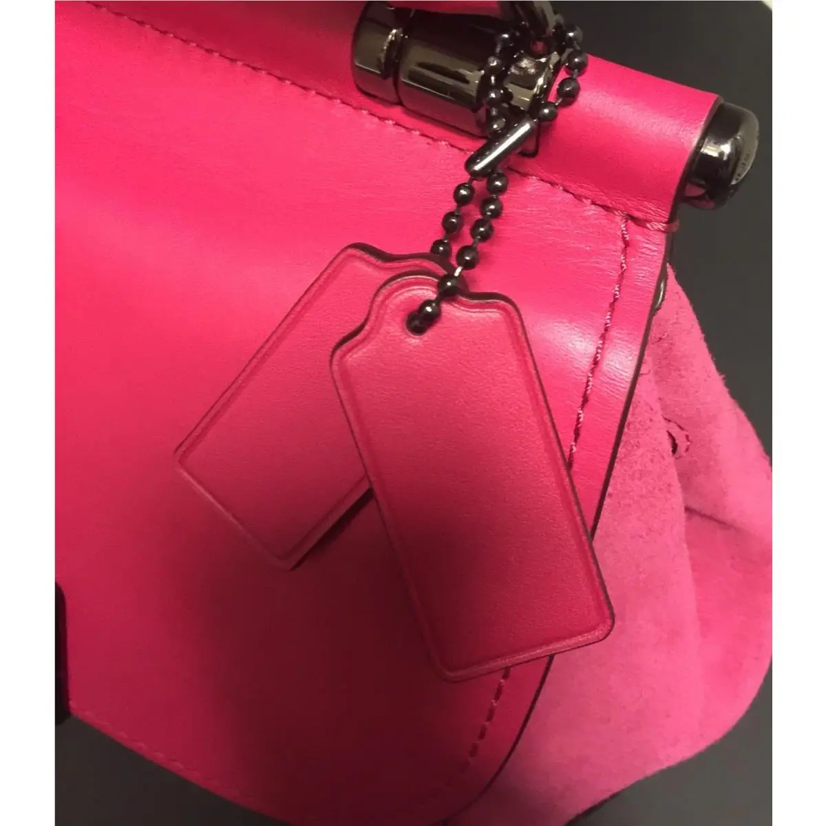 Coach  bag  - NOMAD - NOMAD - SIZE - fuchsia, Exterior: Fuchsia