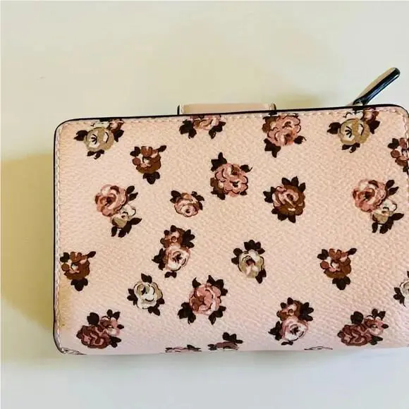 Coach wallet - Gold/Blush Multi