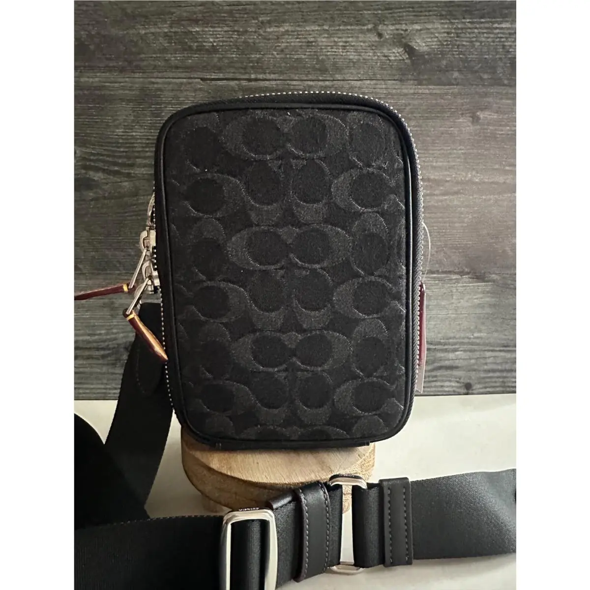 Stanton Crossbody In Signature Jacquard/chambray Pick One C0946 SIGNATURE BLACK by Coach
