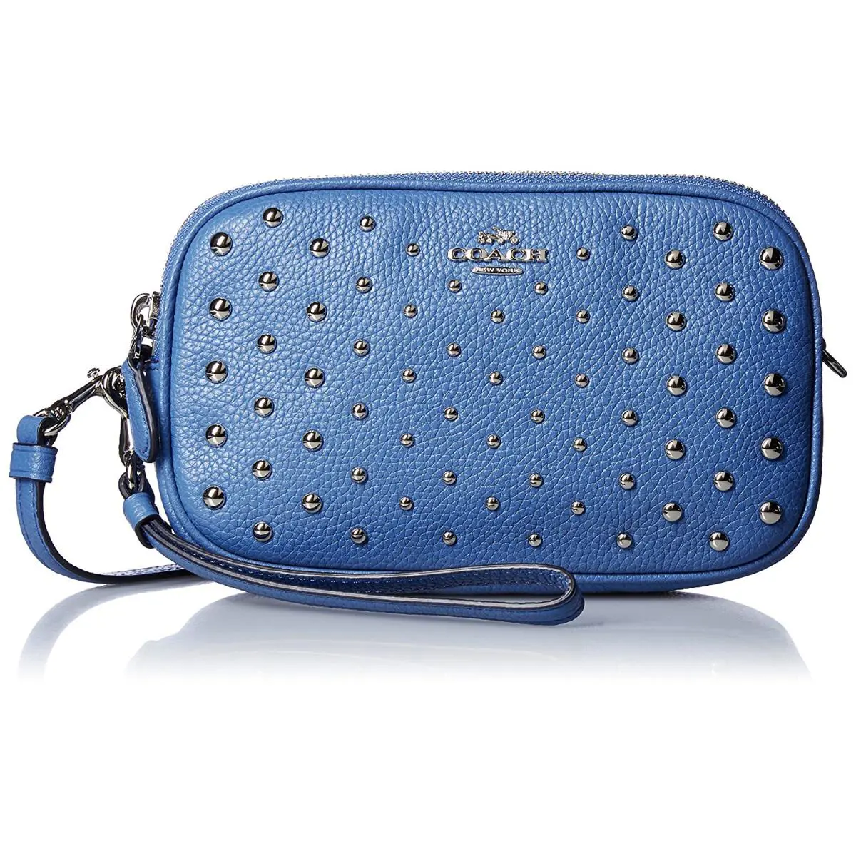 Womens Ombre Rivets Crossbody Clutch by Coach