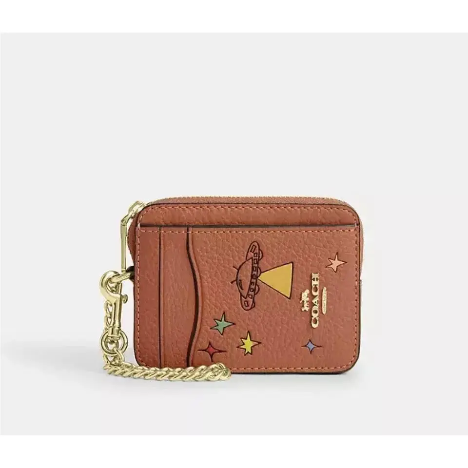 Coach wallet - CR971/light khaki chalk - khaki chalk - Gold/Light Khaki Chalk Multi
