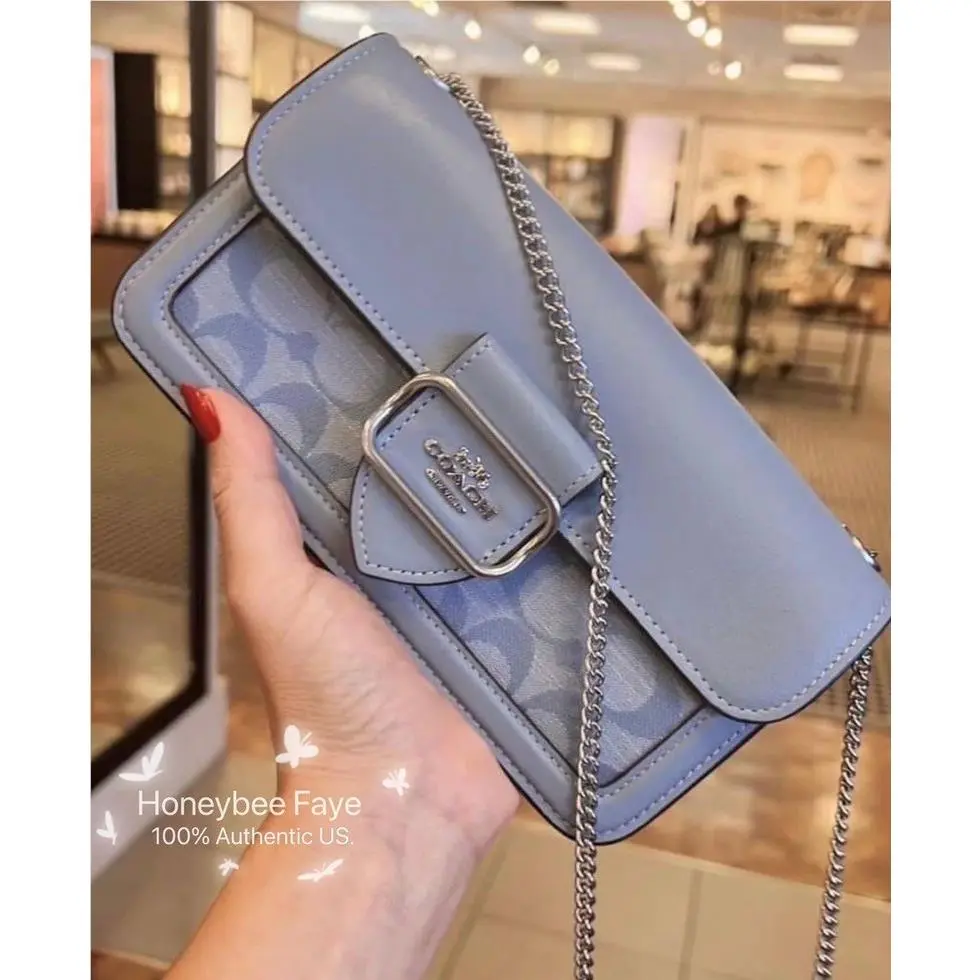 Coach Morgan Crossbody In Signature Chambray CH150