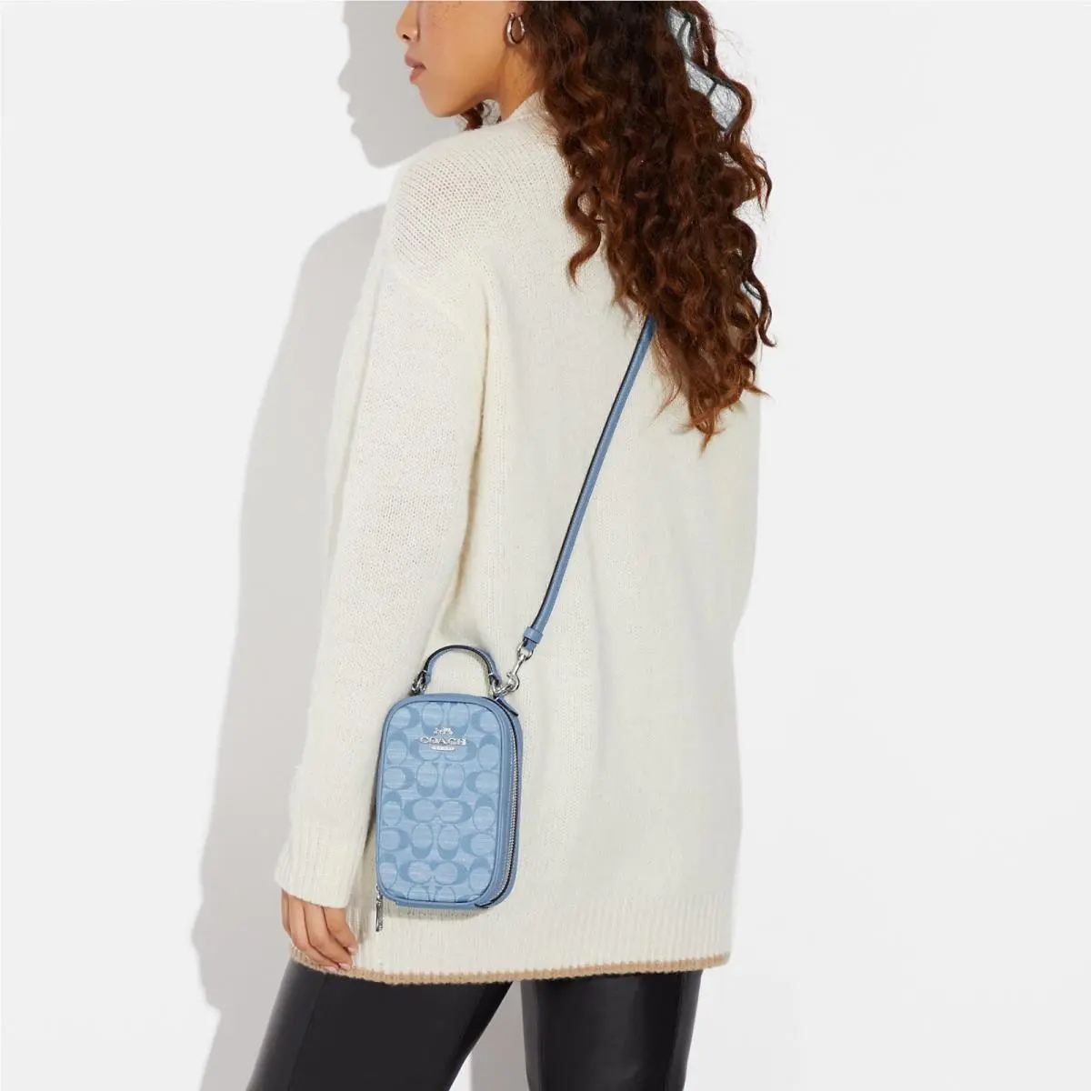 Coach  bag  - Coach Eva - Eva - s: CB852 IM/Light Khaki/Brown Multi, Exterior: Multicolor