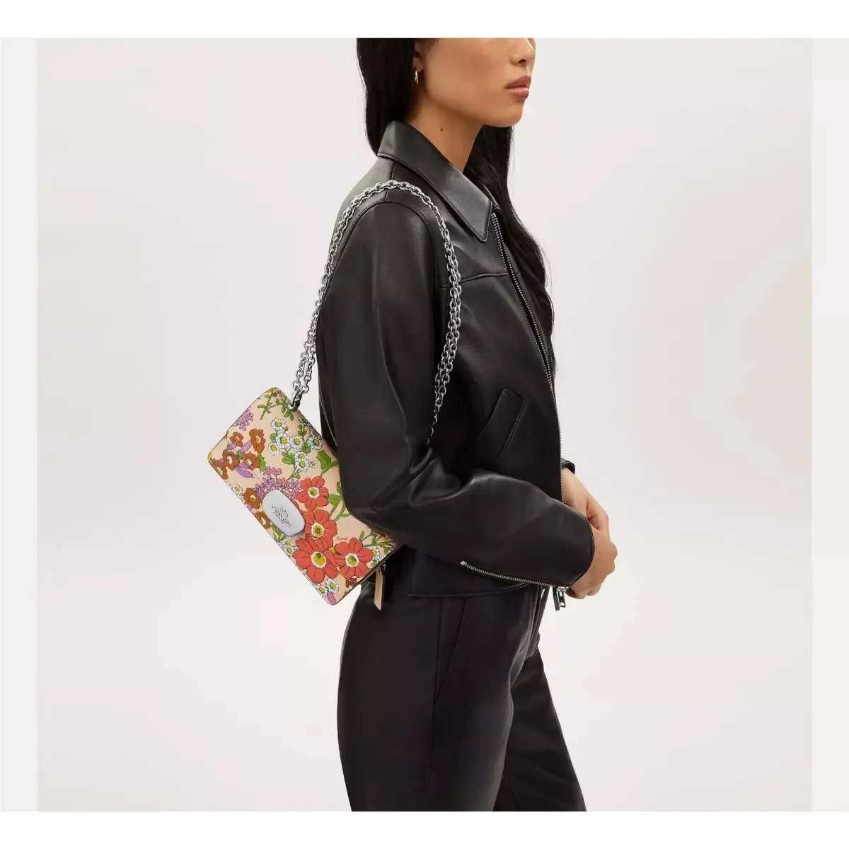 Coach  bag  - CV948 Gold/Dark Cypress Multi, Exterior: Multicolor