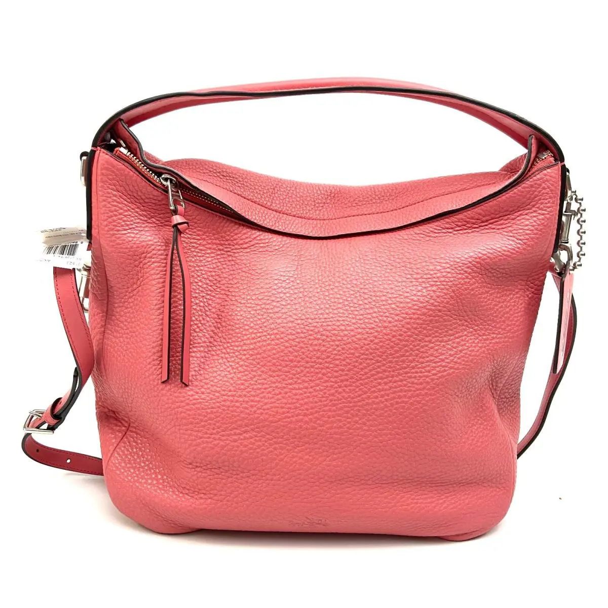 Bleecker Pebbled Leather Sullivan Hobo  F31623 Loganberry by Coach