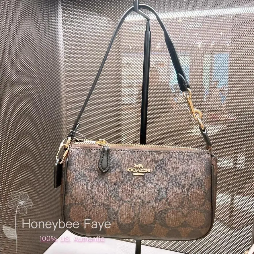 Coach Nolita 19 In Signature Canvas C3308/CS442