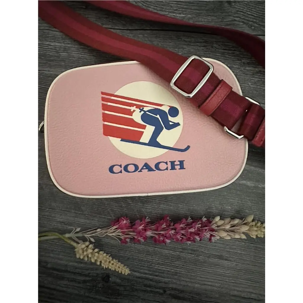 Coach Mini Jamie Camera Bag In Colorblock Signature Canvas with Coach Stamp Pick