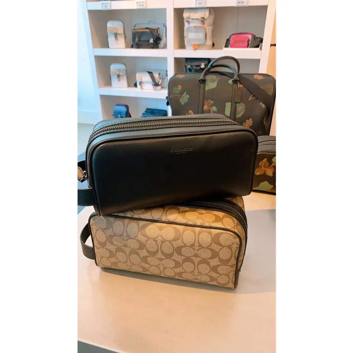 Coach  bag  - 2706 Gunmetal/Tan Black