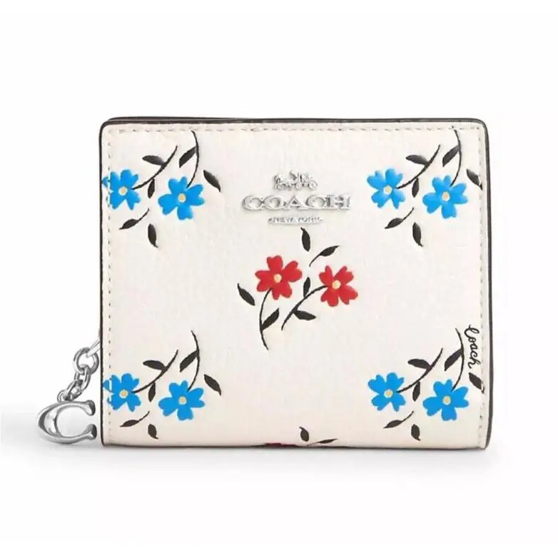 Coach Women`s Snap Bifold Wallet