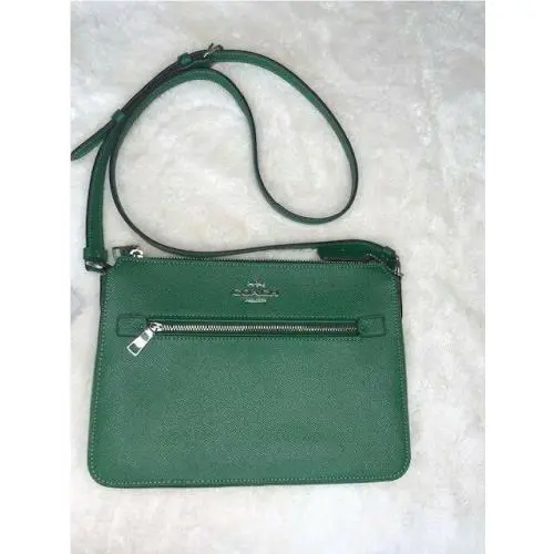 Coach Leather East West Crossbody 91148 American Star 2862 Watermelon
