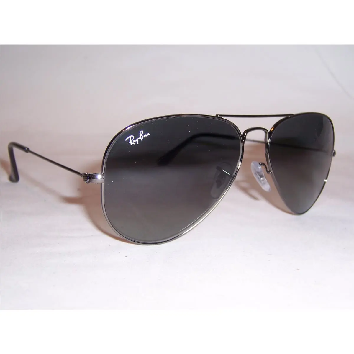 Ray Ban Aviator Sunglasses 3025 004/71 Gunmetal/grey Gradient 58MM