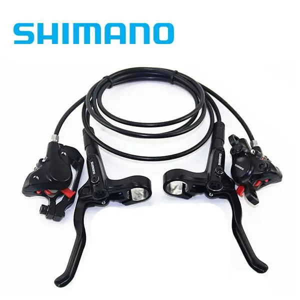 Shimano BR BL MT200 Disc Brake Set / Front / Rear G3 HS1 RT56 Rotor Black Mtb