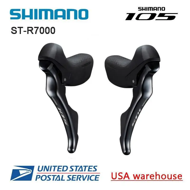 Shimano  - 105 ST-R7000 - ISTR7000DPAL - Black 0