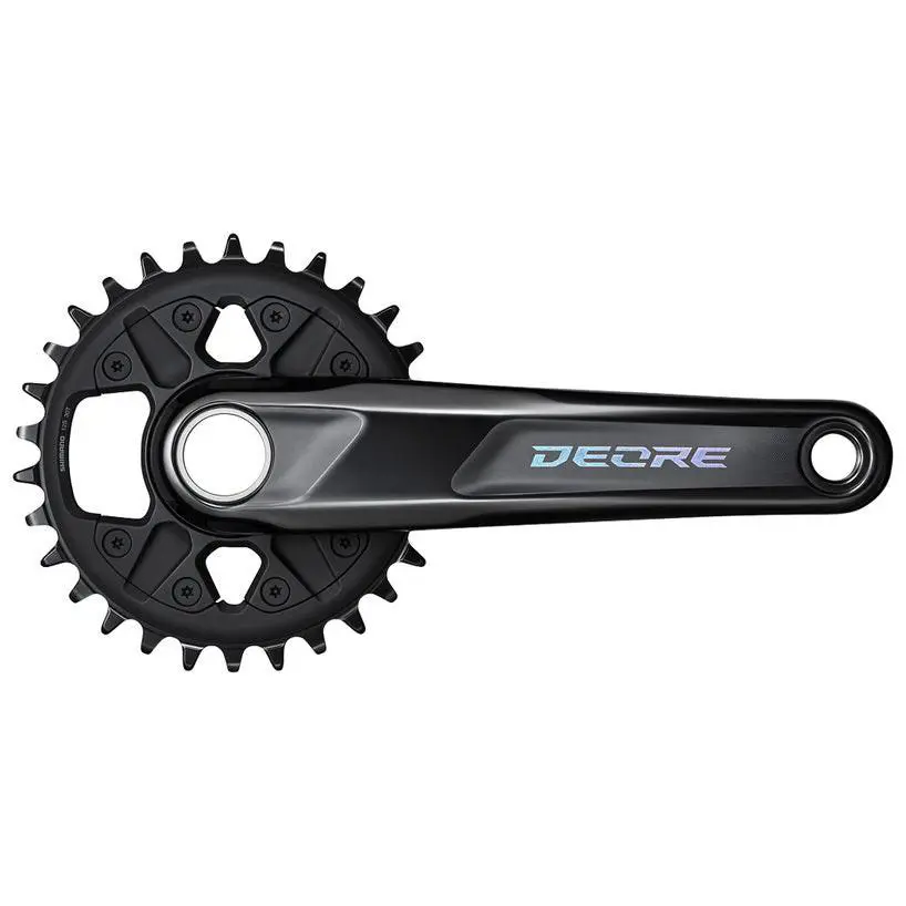 Shimano Deore FC-M6100-1 Black Crankset 1x12-Speed 170mm 175mm