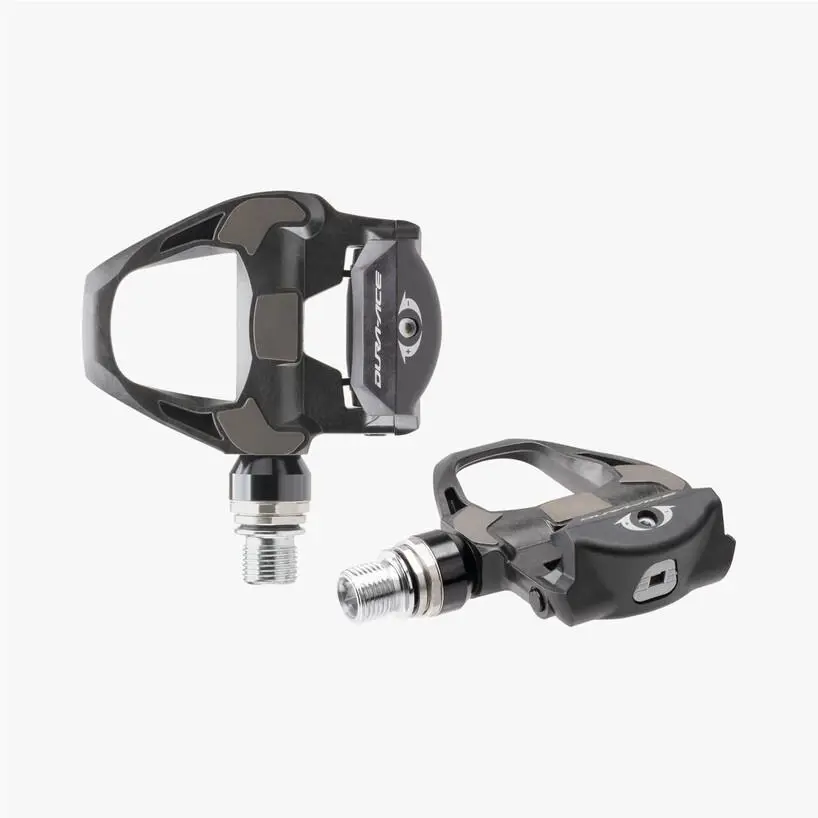 Shimano Dura-ace PD-R9100 Pedal Set w/ Cleats Long or Regular Axle