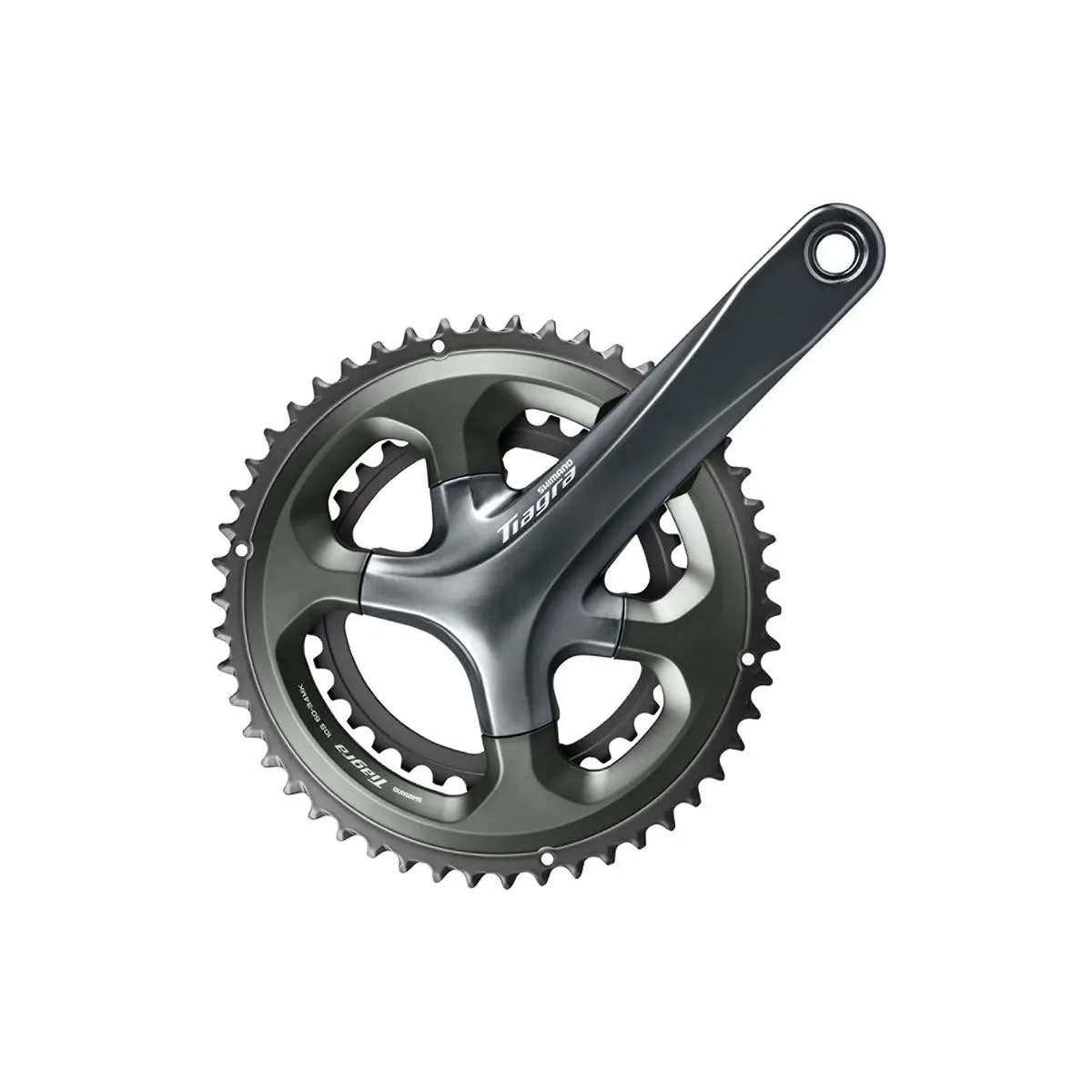 Shimano Tiagra 4700 10 Speed Compact Crankset - Gray