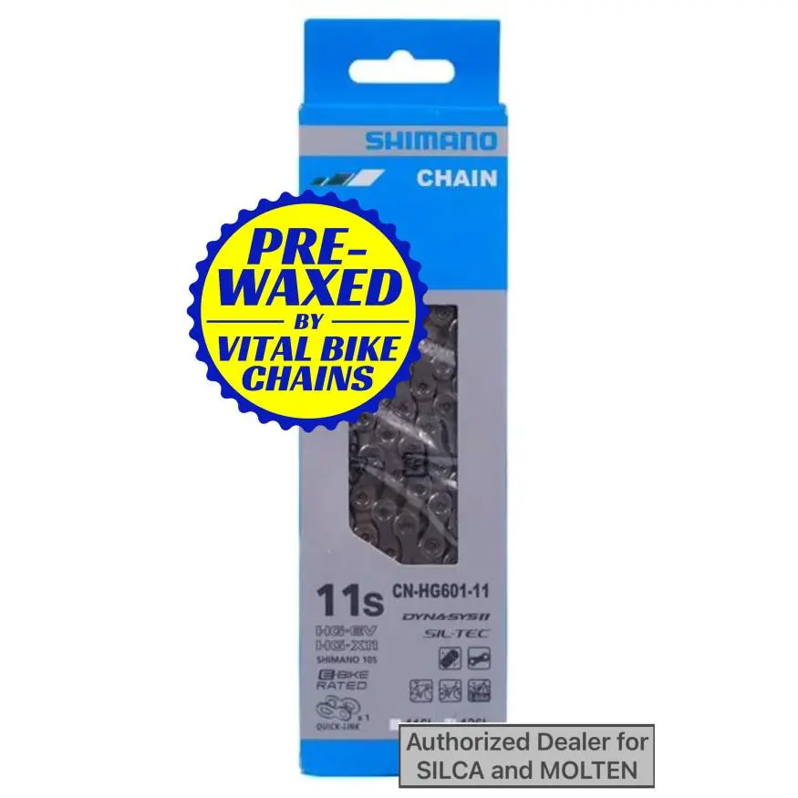 Shimano 105 HG601-11 Chain 11 Speed - Silca/molten/ceramic Speed Wax