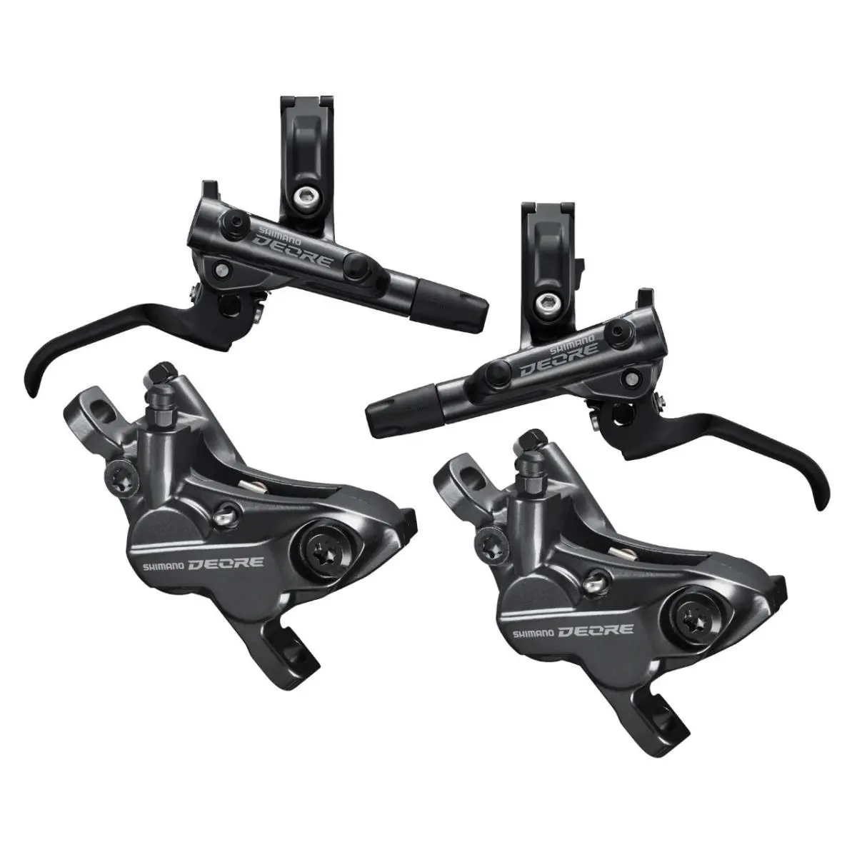 Shimano  - Deore M6100 Series - Deore Series - BL-M6100 BR-M6120 - Black 0