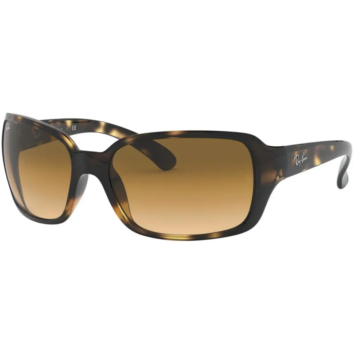 Ray-ban Women`s Rb4068 Polished Light Havana/brown Gradient 60mm Sunglasses