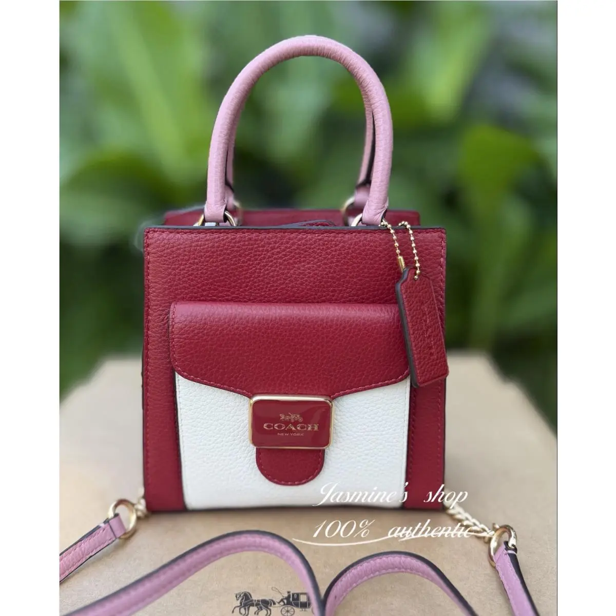 Coach Mini Pepper Crossbody In Colorblock c6994 Retail