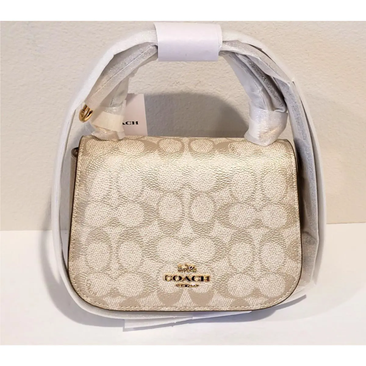 Lysa Top Handle Mini Satchel X-body Bag CX576 Emerald X-grain Leather by Coach