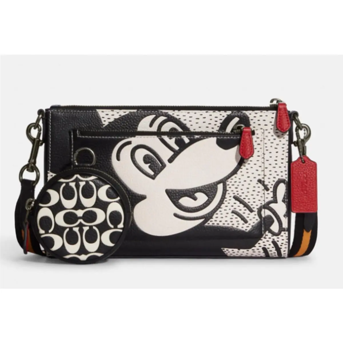 Disney Mickey Mouse X Keith Haringholden Crossbody C6913 by Coach