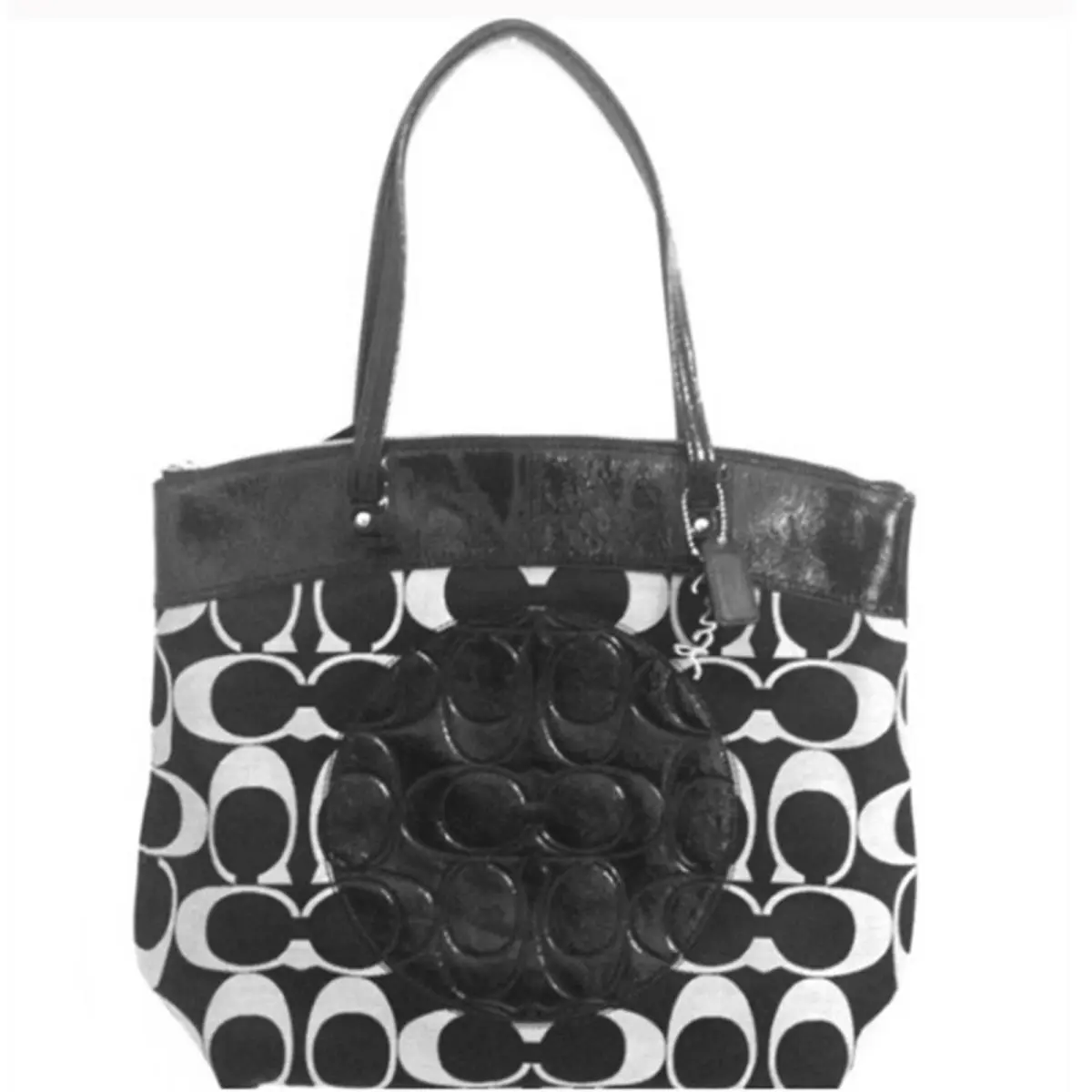 Signature Shopper Ashley Shoulder Handbag Purse Tote F18335 by Coach