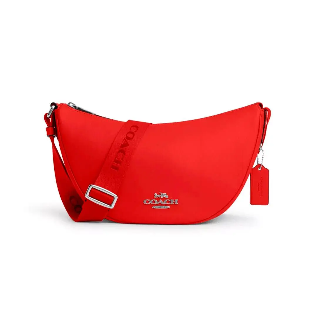 CT644 Pace Shoulder Bag Smooth Leather Miami Red by Coach