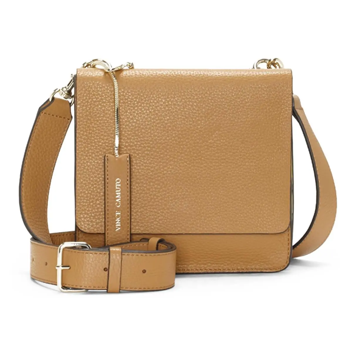 Coach Vince Camuto Womens Silas Crossbody Bag Pink Flagstone