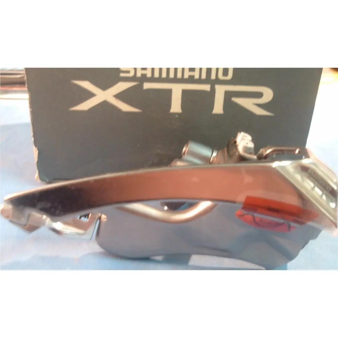 Shimano Xtr M950 28.6MM New/nos Mtb Front Derailleur -tp/ts- 7/8-Spd- Mint