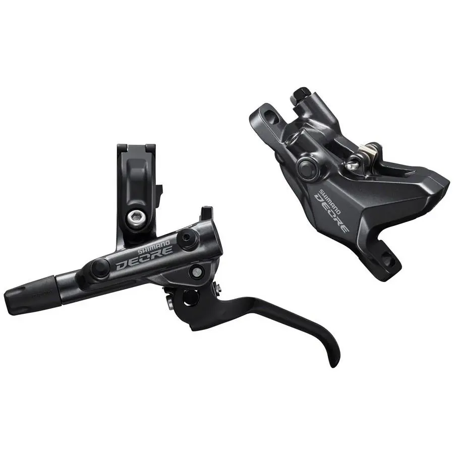 Shimano Deore BL-M6100/BR-M6100 Disc Brake and Lever - Front Hydraulic Resin P